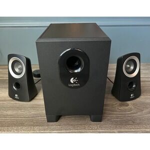 Logitech Z313 2.1 Speaker System w/ Subwoofer & Volume Control - Tested